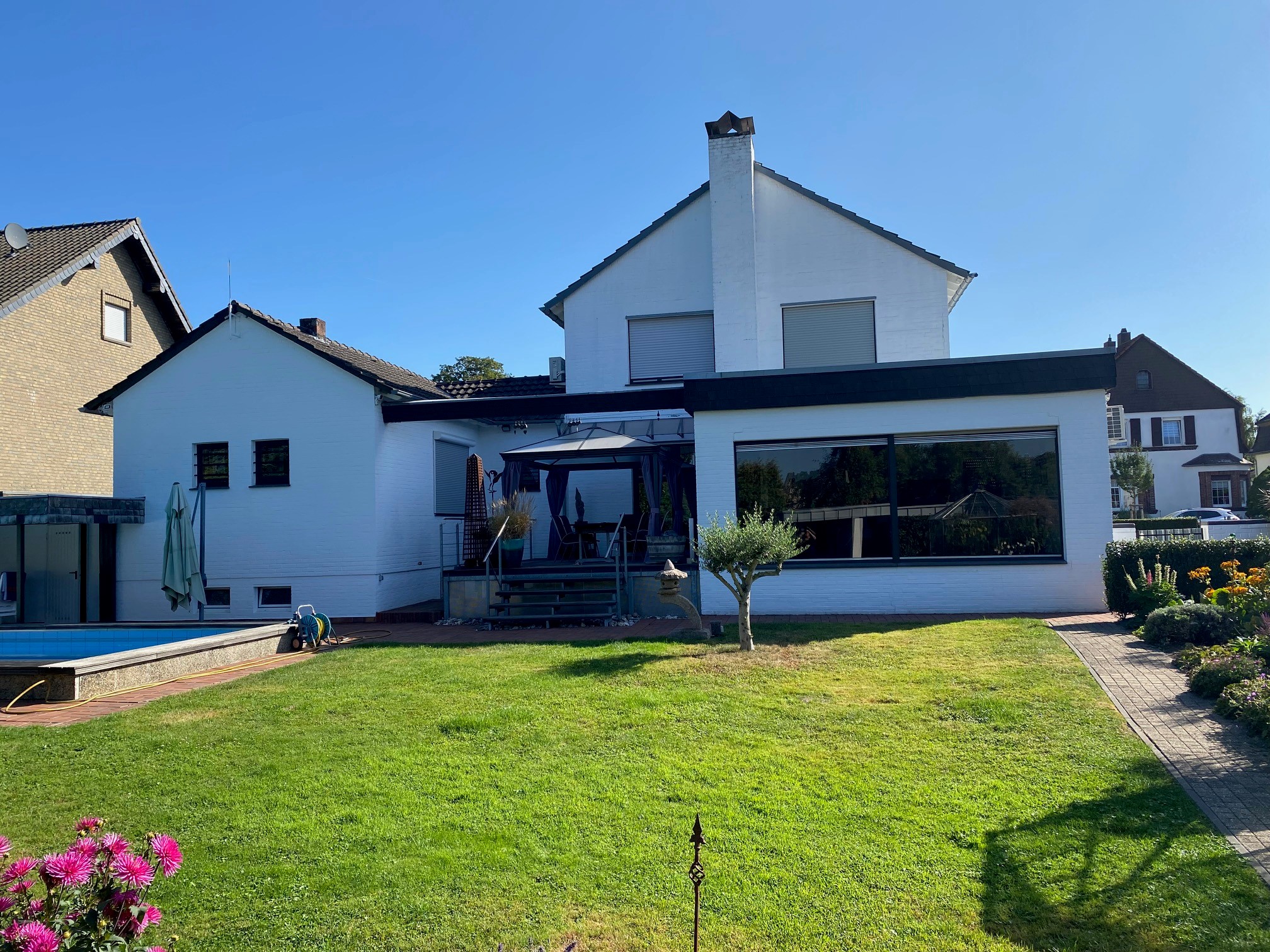 Außenbereich Villa Fellnase